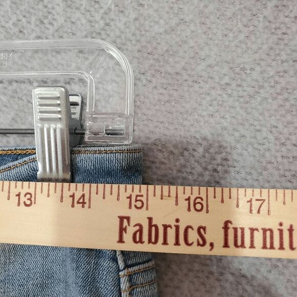 MM Vintage Women's Flare Raw Hem Embroidered Rocket Ship Sun Rainbow Jeans 29 - Picture 7 of 11